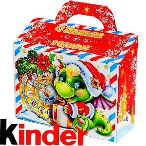 Детский подарок «Новогодняя почта ВИП» с набором без карамели с Киндер Сюрпризом | luchistii-sudak.ru